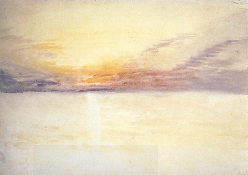 Joseph Mallord William Turner Sunset oil painting picture